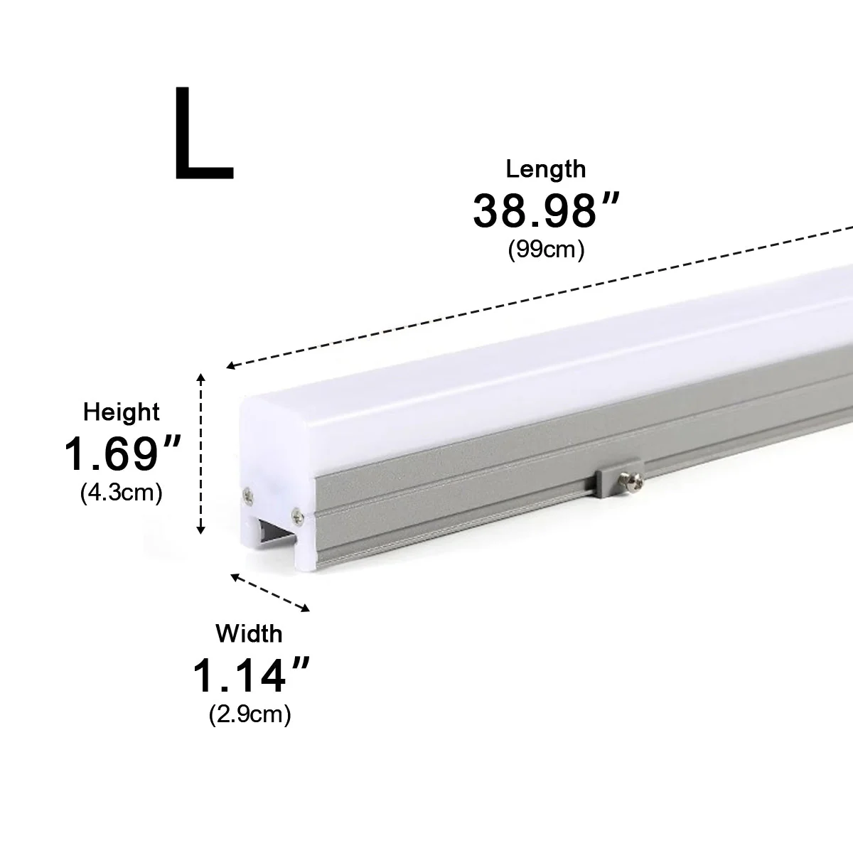 DC24V Minimalist Waterproof  White Modern LED Linear Lights Recessed light - Image 15