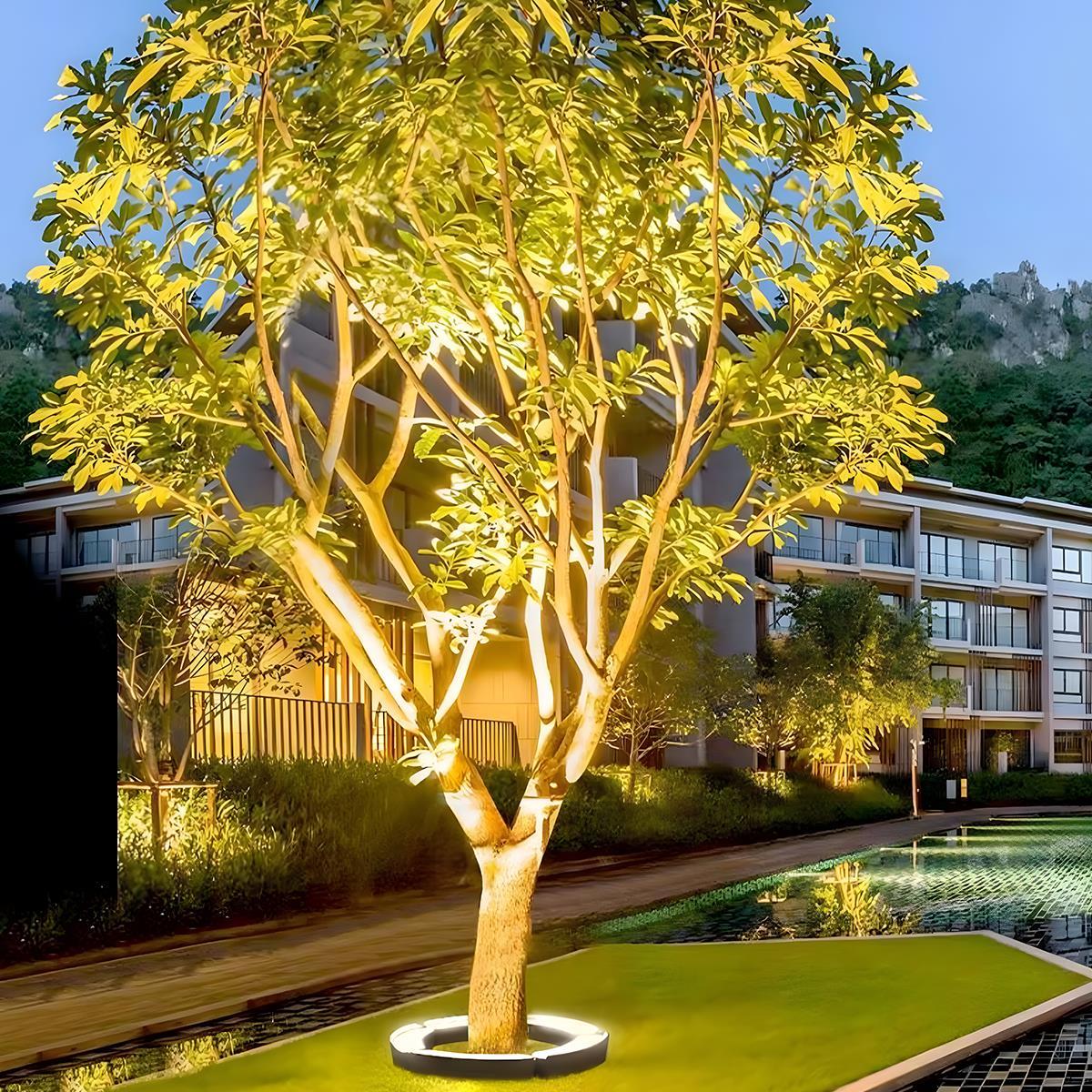 24V Low Voltage Tree Lights Outdoor — Waterproof LED Arc Spot Lights for Gardens - Image 4