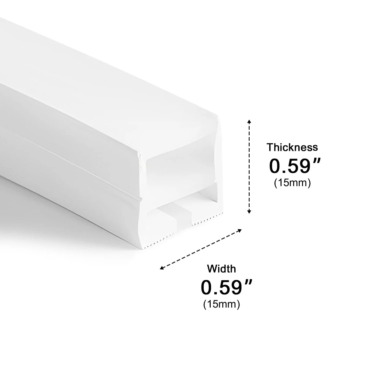 DIY Plug In Waterproof Recessed LED Flexible Linear Light - Image 17