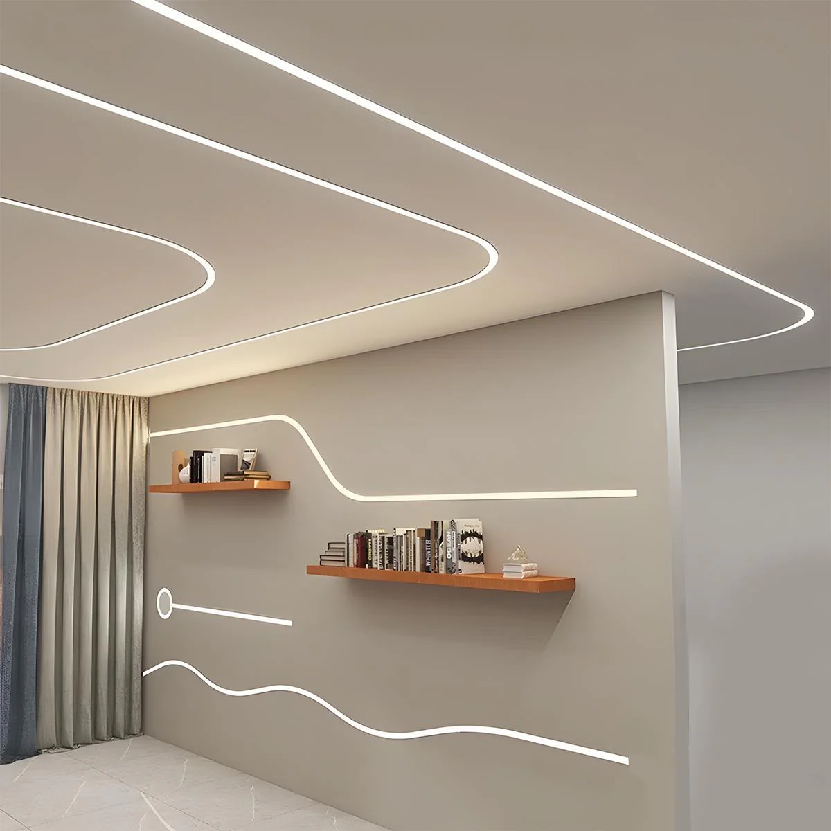 DIY Plug In Waterproof Recessed LED Flexible Linear Light - Image 6