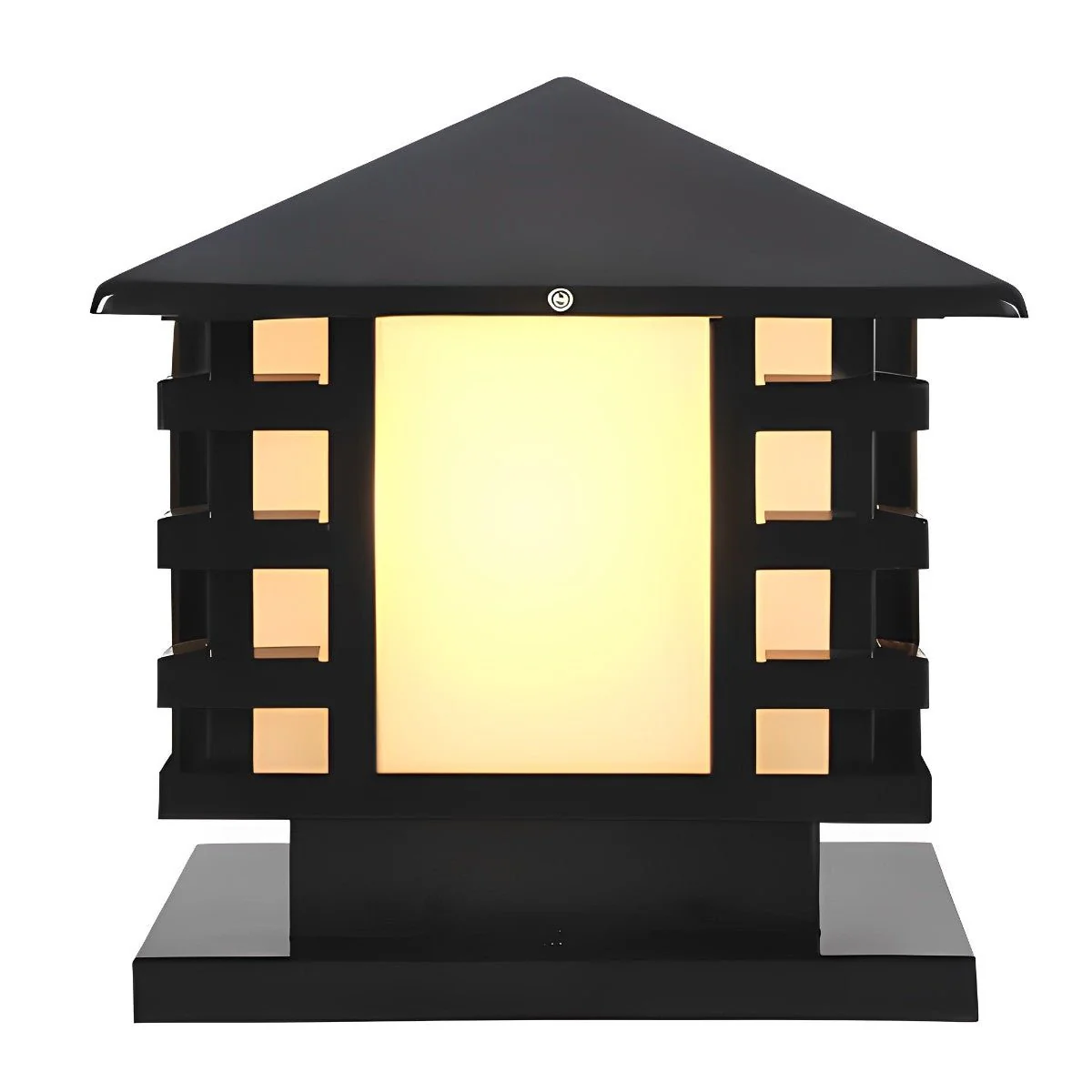 Retro Column LED Antique Garden Waterproof Courtyard Stigma Lamp - Image 14