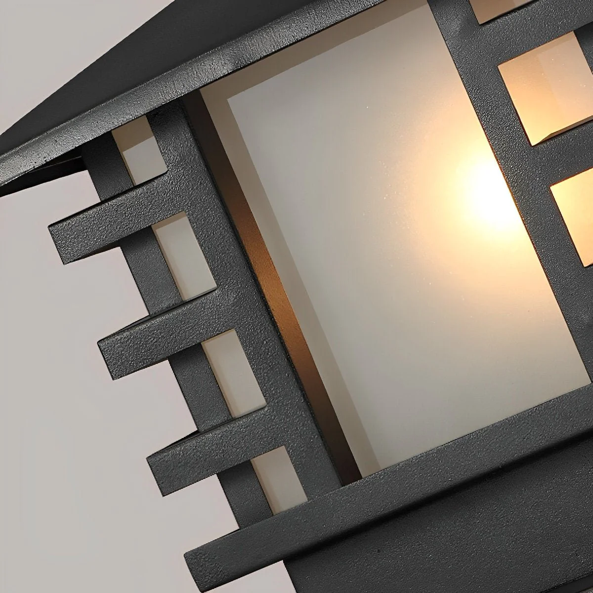 Retro Column LED Antique Garden Waterproof Courtyard Stigma Lamp - Image 16