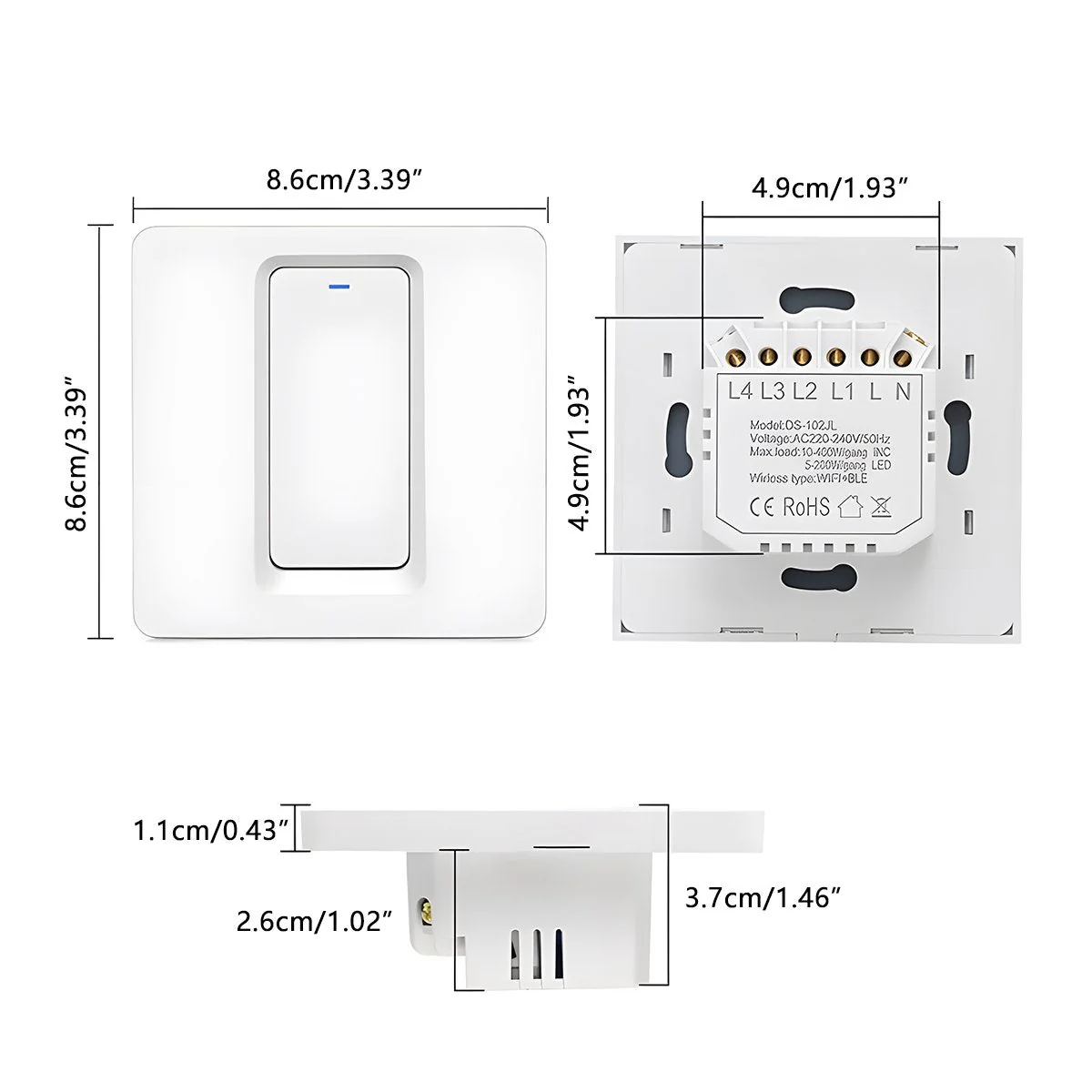 Homekit Home Smart Switch Light Control For Apple Homekit, CozyLife Smart - Image 10