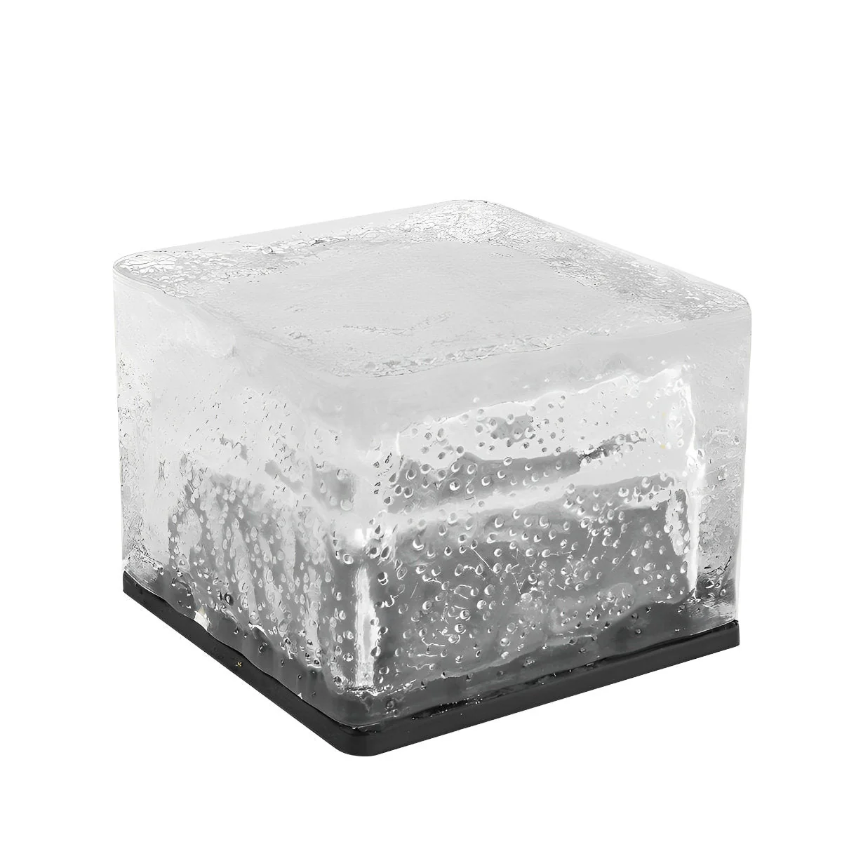 Square Creative Ice Brick LED Waterproof Smart Solar Outdoor Lawn Lights - Image 11