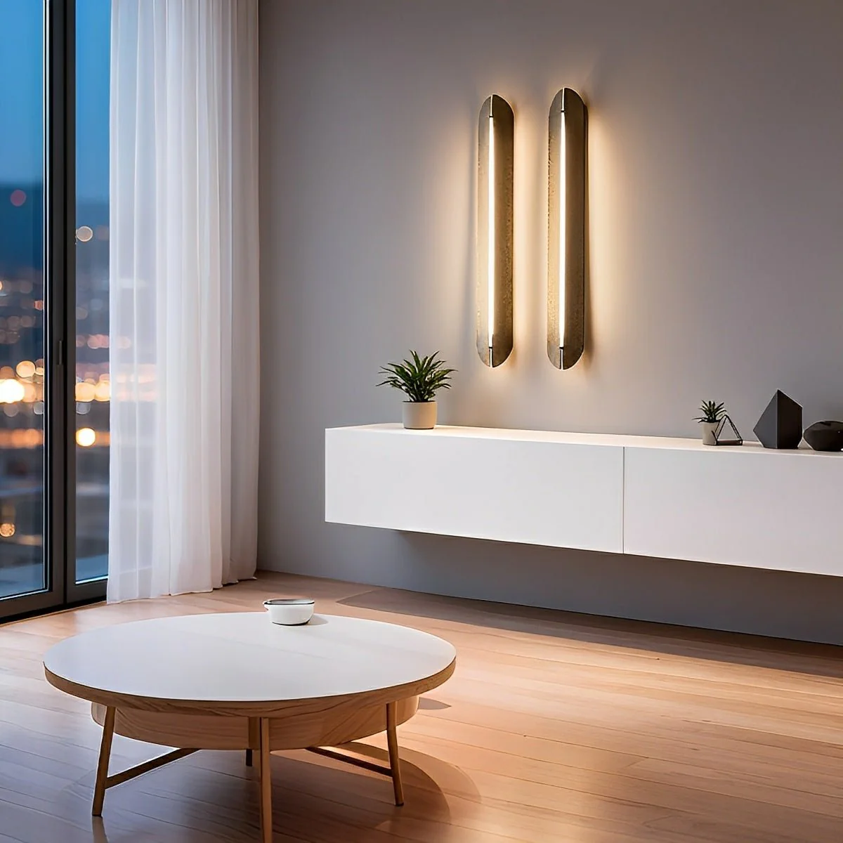 Industrial Long Strip LED Wall Sconces - Image 2