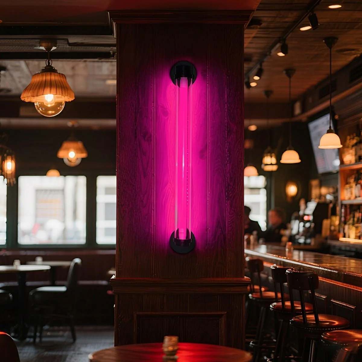 Industrial Neon Long Strip LED Wall Sconces - Image 10