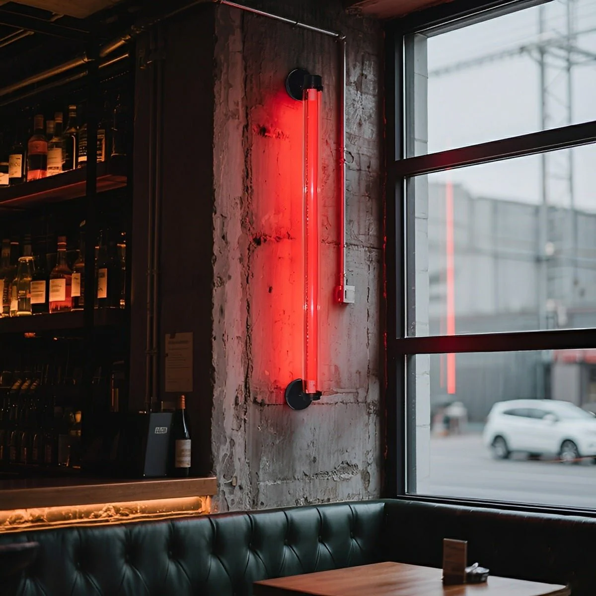 Industrial Neon Long Strip LED Wall Sconces - Image 11