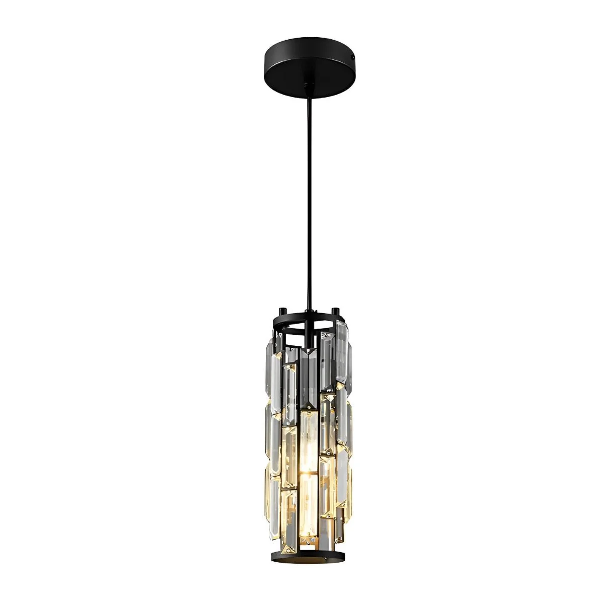 Creative Iron Crystal Glass Chandelier Pendant Lights Ceiling Lamp - Image 17