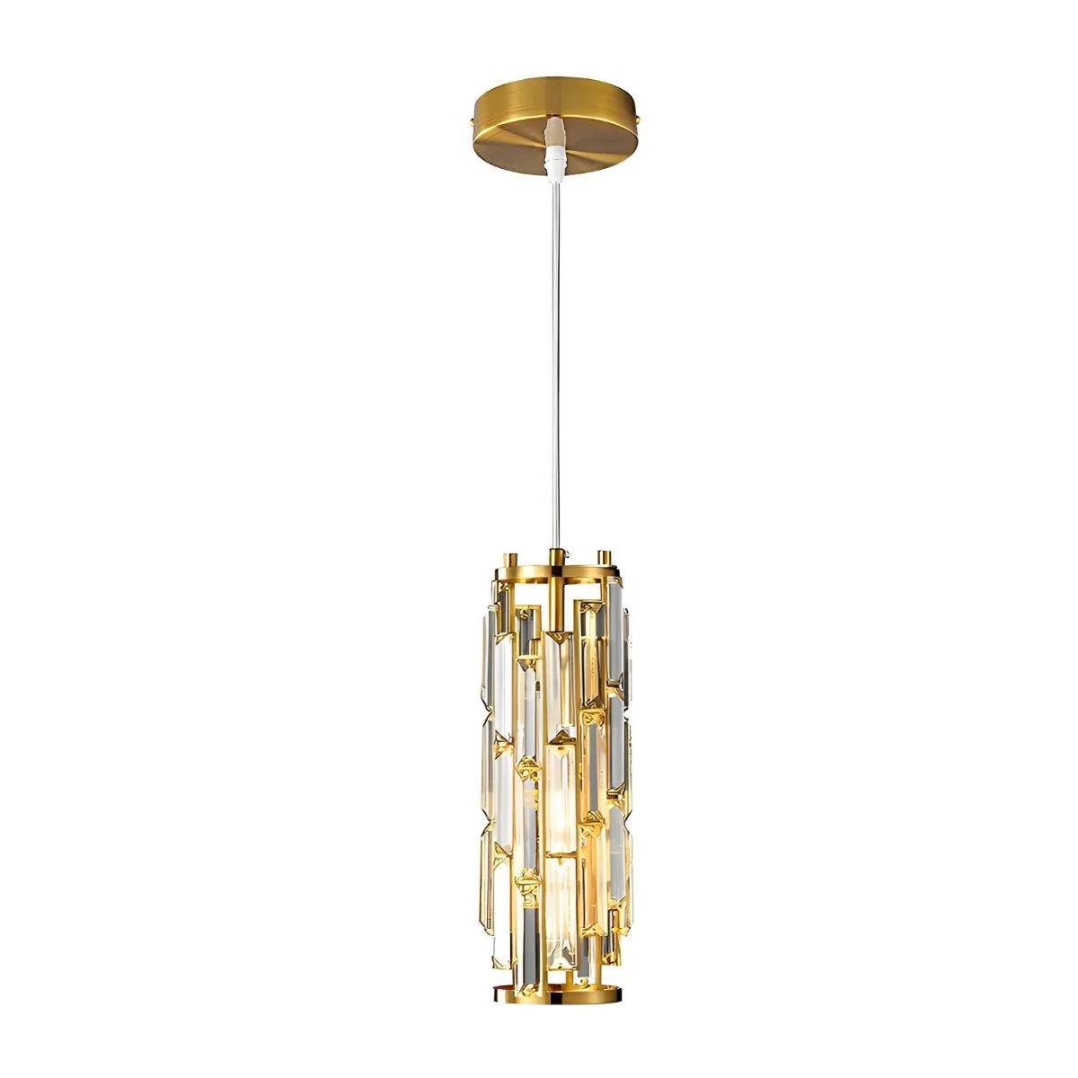 Creative Iron Crystal Glass Chandelier Pendant Lights Ceiling Lamp - Image 18