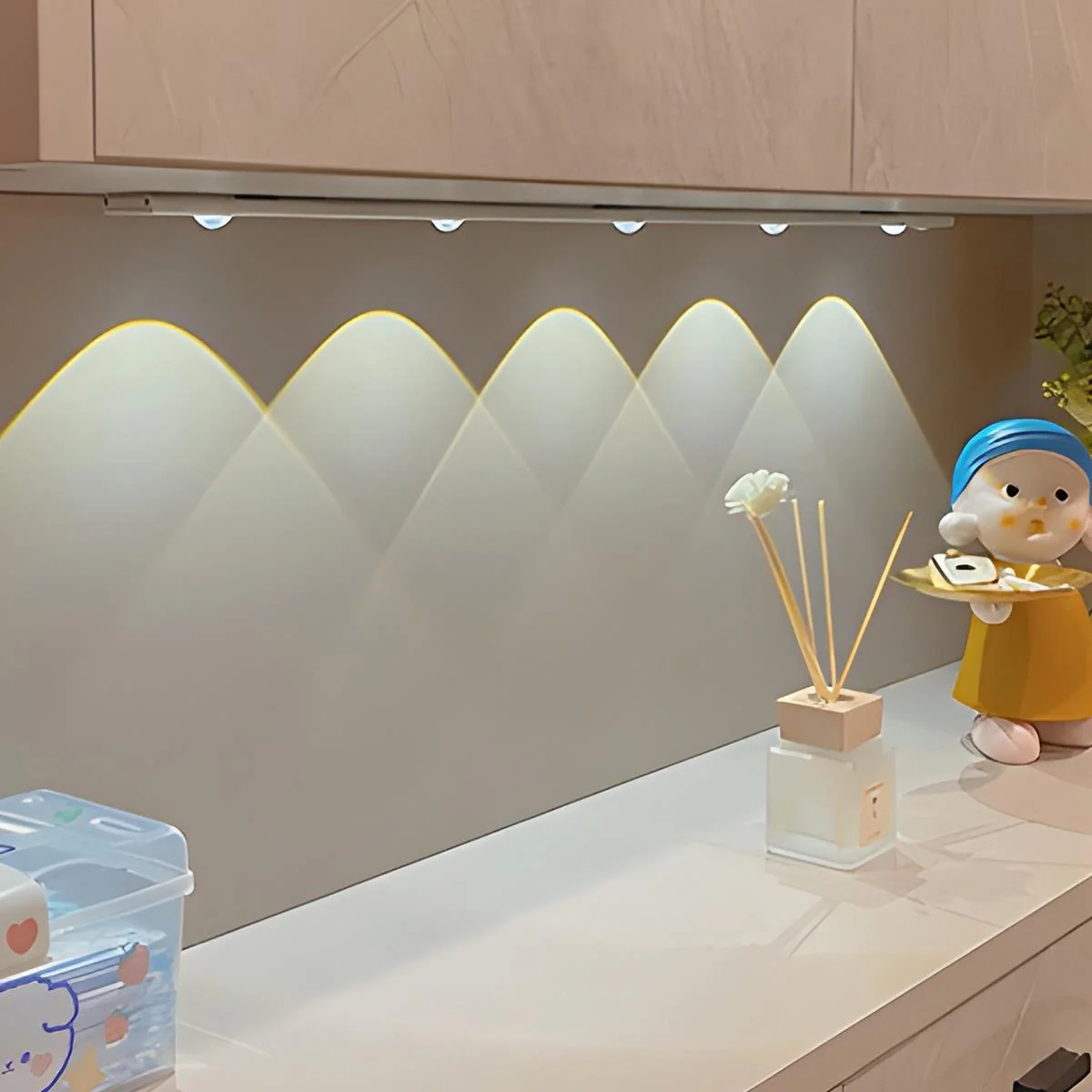 Intelligent Cat Eye Dimmable Motion Sensor Wireless LED Cabinet Light Rechargeable - Image 10