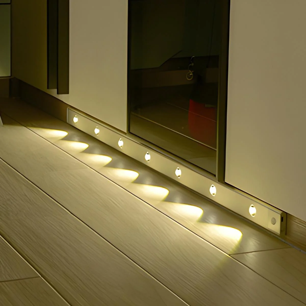 Intelligent Cat Eye Dimmable Motion Sensor Wireless LED Cabinet Light Rechargeable - Image 12