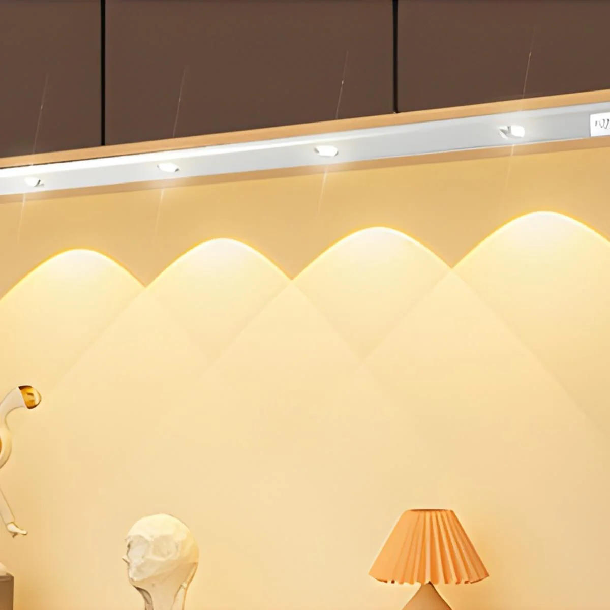 Intelligent Cat Eye Dimmable Motion Sensor Wireless LED Cabinet Light Rechargeable - Image 3