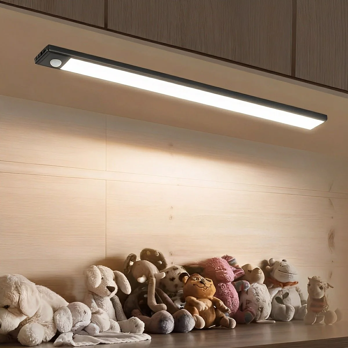 Intelligent Ultra-thin Dimmable Motion Sensor Wireless Strip LED Cabinet Light - Image 7
