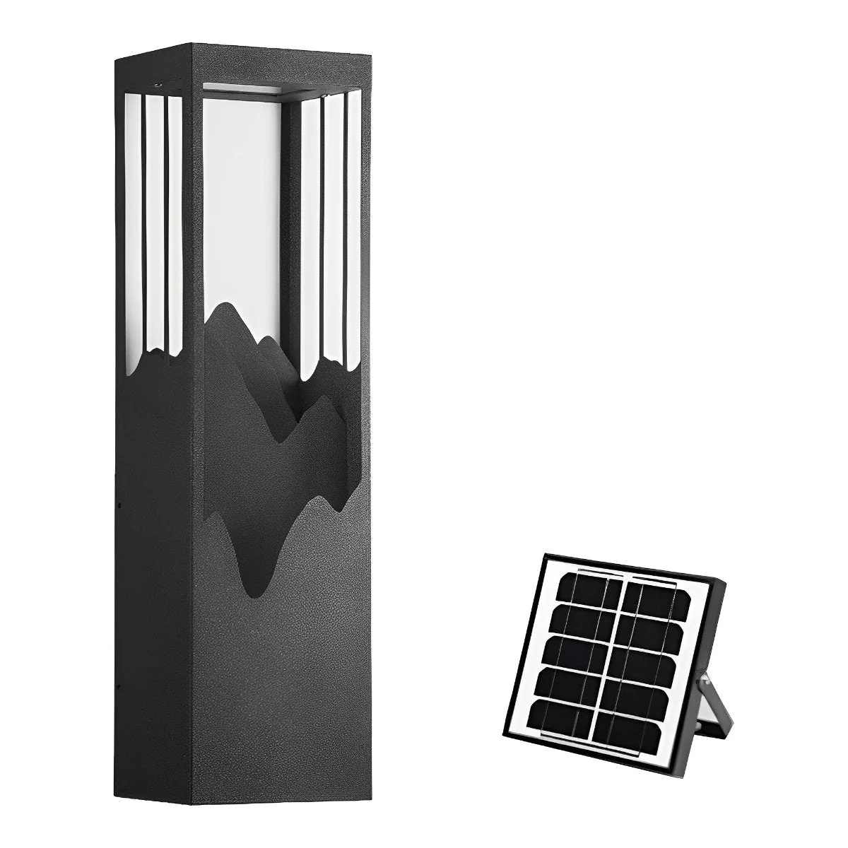 Waterproof Mountain Scenery Led Wall Sconce Garden Wall Light - Image 20