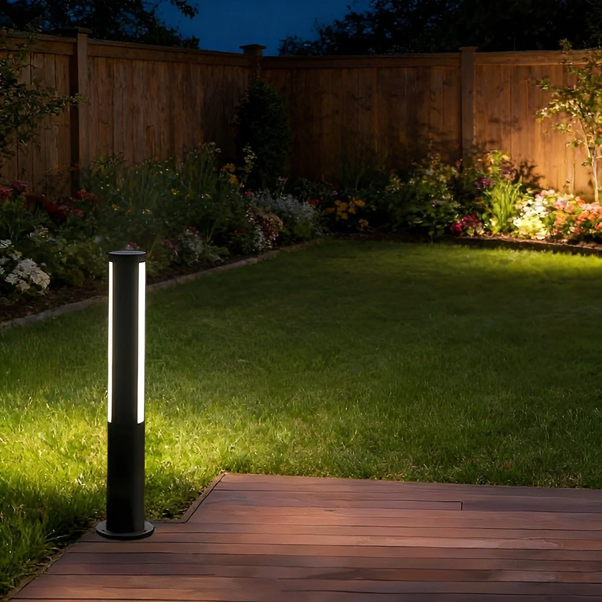 Outdoor Waterproof Pathway Post Bollard Light - Image 6