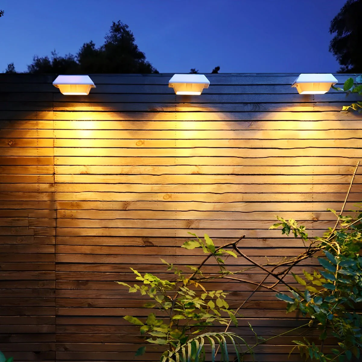 LED Square Waterproof Solar Outdoor Wall Lights - Image 9