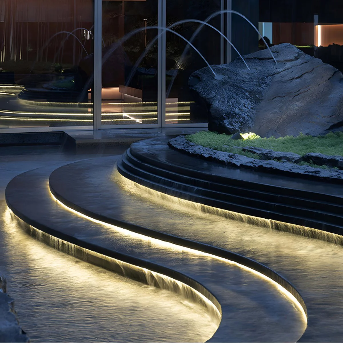 Low Voltage 24V Waterproof Underwater Outdoor Recessed Flexible LED Linear Light - Image 6