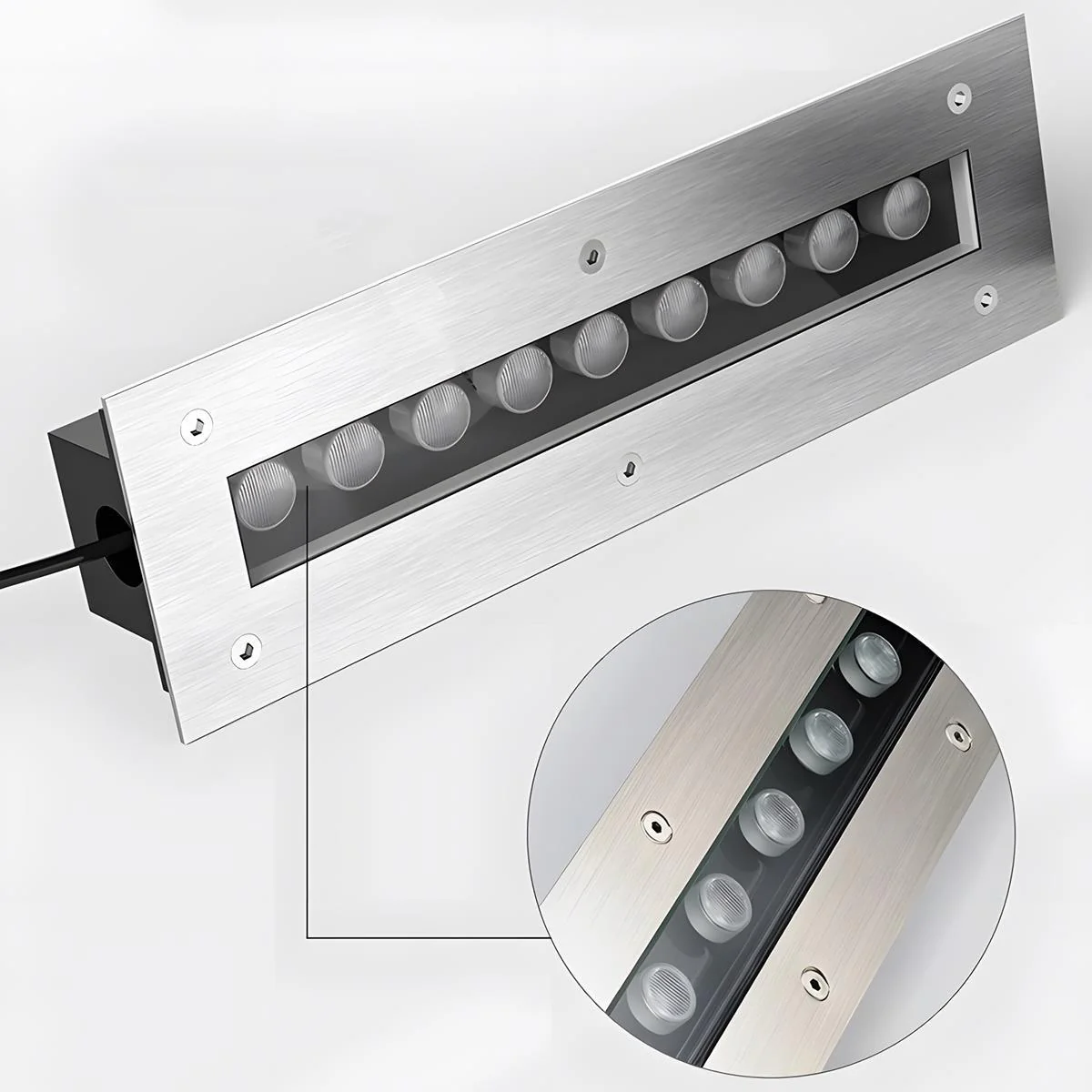 DC24V Low Voltage Outdoor In-Ground LED Waterproof Wall Washer Lights 39.37'' - Image 7