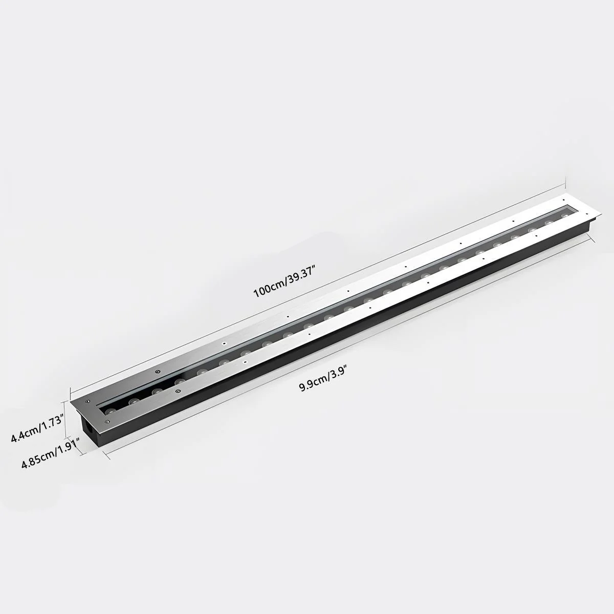 DC24V Low Voltage Outdoor In-Ground LED Waterproof Wall Washer Lights 39.37'' - Image 9
