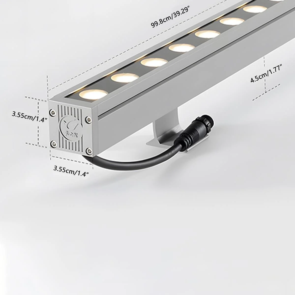 Low Voltage Waterproof Outdoor Recessed LED Wall Washer Lights RGB Dimmable DC24V 39.37'' - Image 14