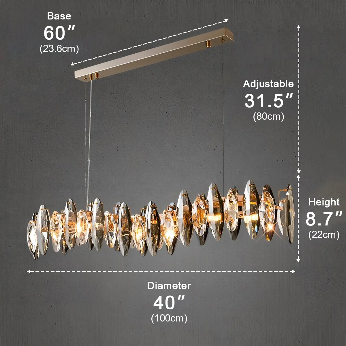 Luxury LED lighting Crystal Chandelier - Image 13