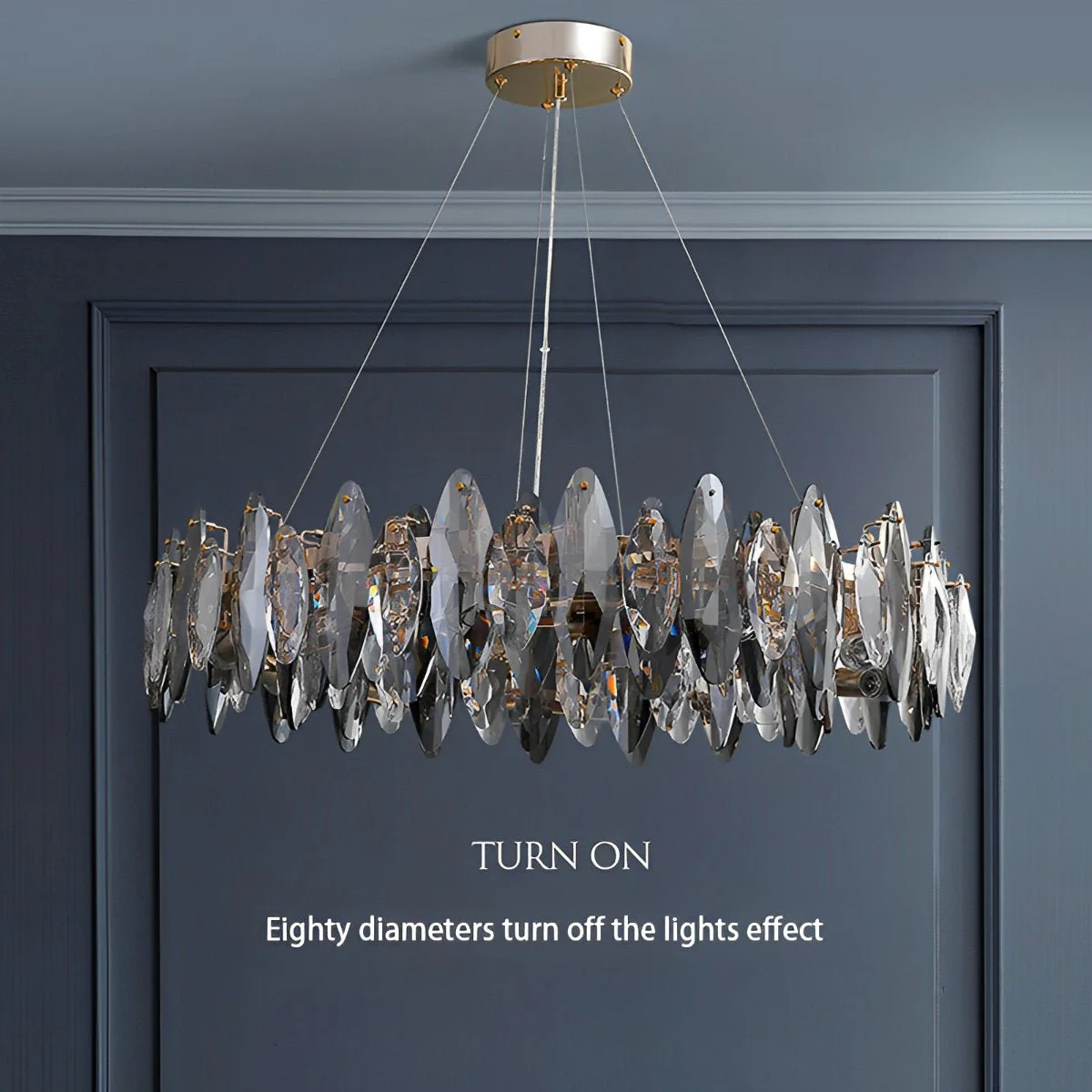 Luxury LED lighting Crystal Chandelier - Image 9