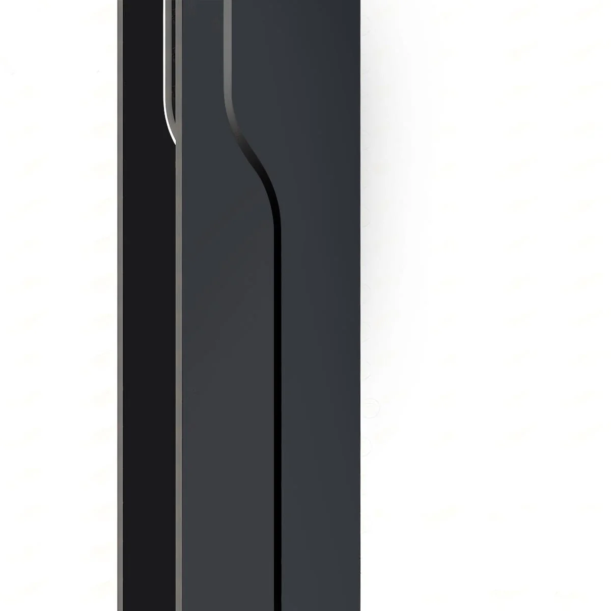 Mecha Modern Ash Black Rectangle LED Column Outdoor Pole Street Light - Image 13