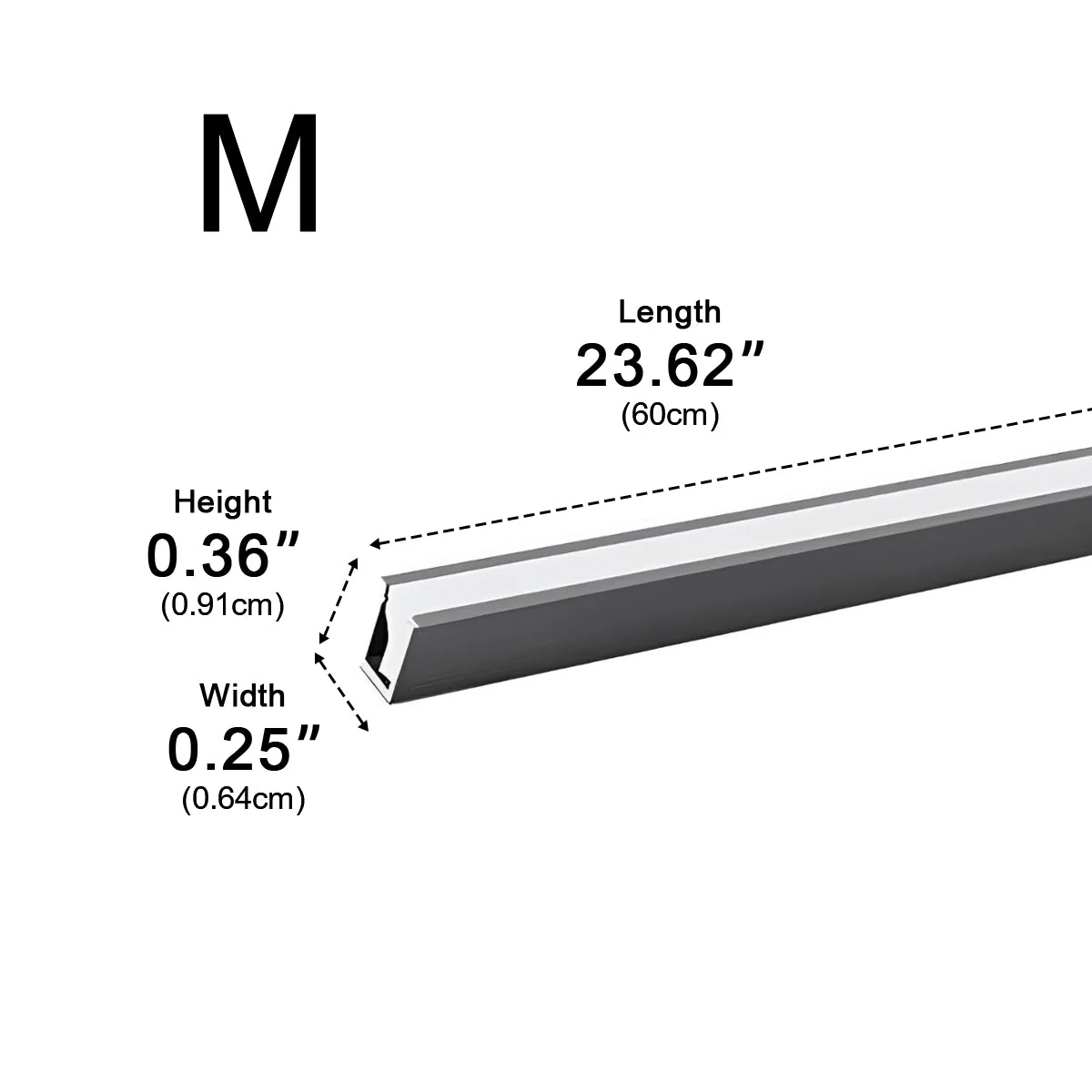 4 Pcs 12V Plug In Recessed Invisible LED Linear Lights Under Cabinet Lighting - Image 16