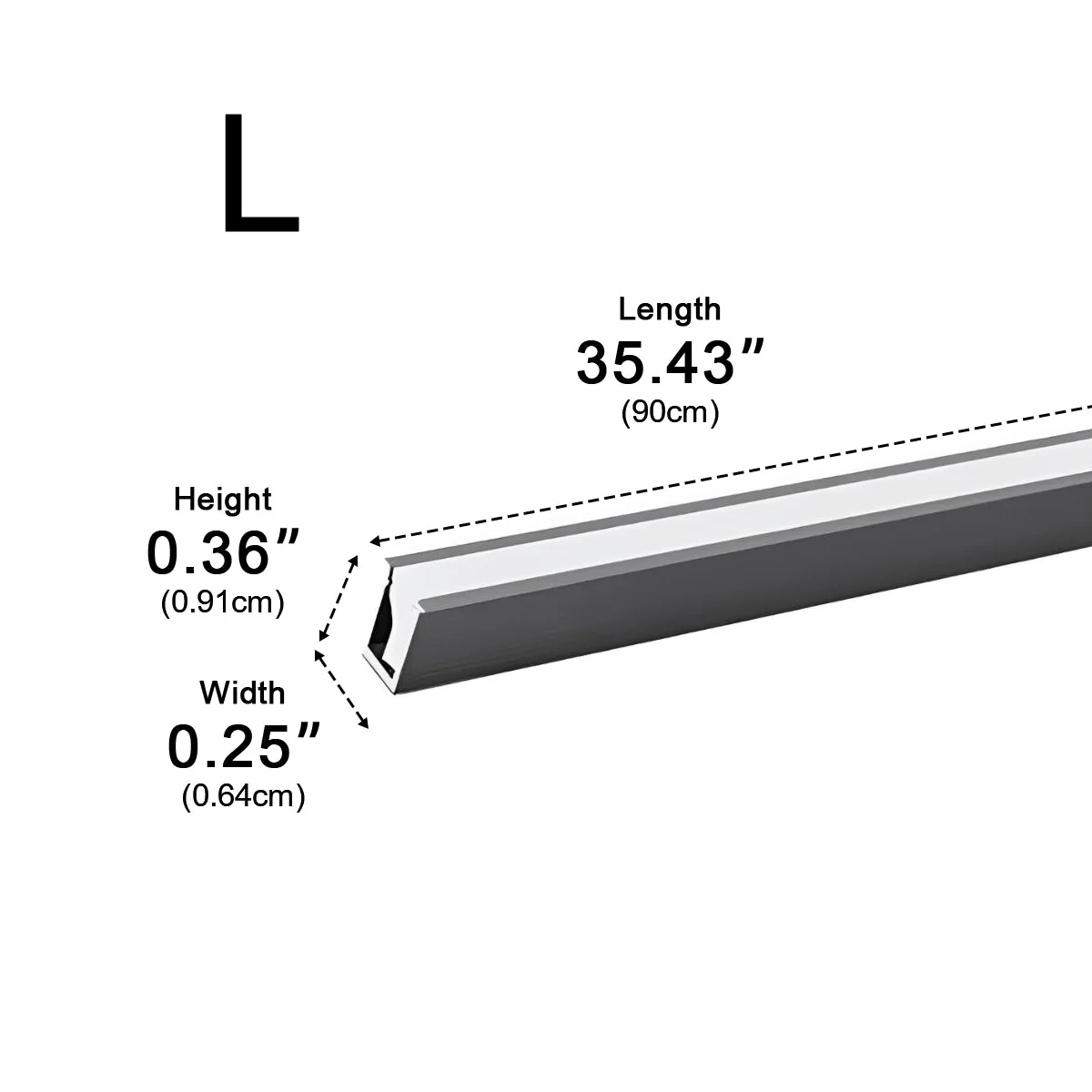 4 Pcs 12V Plug In Recessed Invisible LED Linear Lights Under Cabinet Lighting - Image 17