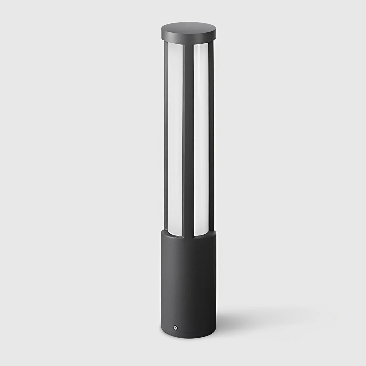 Cylinder LED Black Modern Outdoor Post Lights Street Light - Image 12