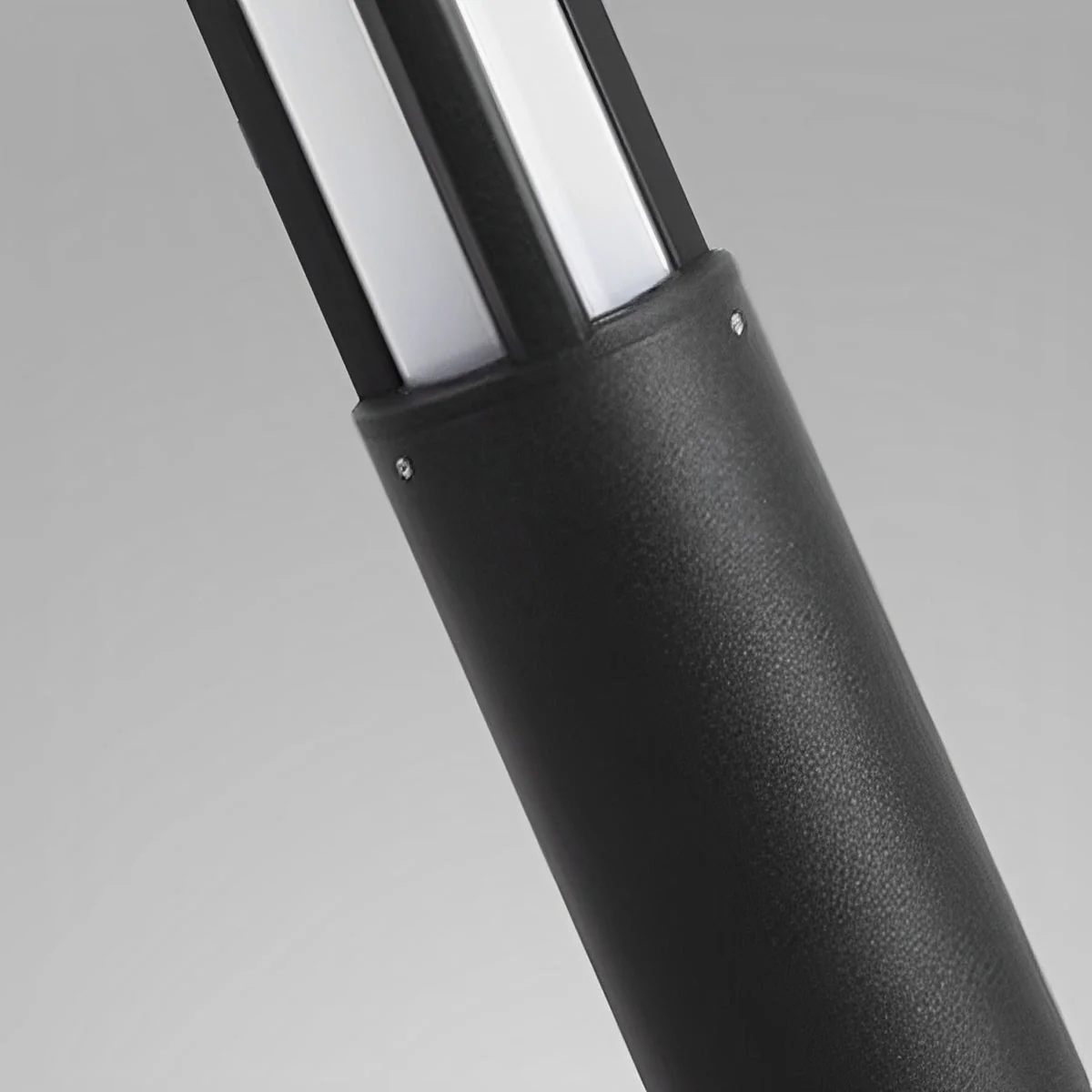 Cylinder LED Black Modern Outdoor Post Lights Street Light - Image 13