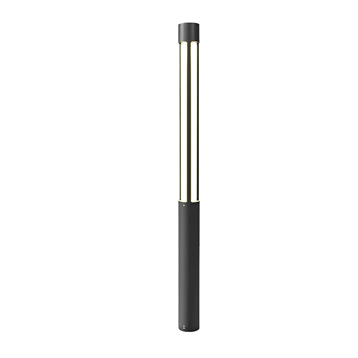 Cylinder LED Black Modern Outdoor Post Lights Street Light - Image 15