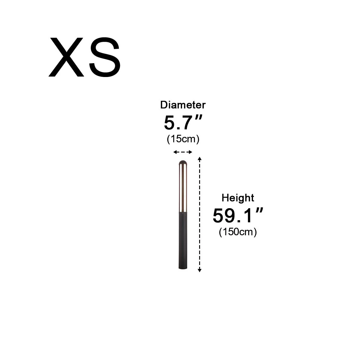 Elegance Minimalist Waterproof LED Black Modern Outdoor Street Lighting - Image 14
