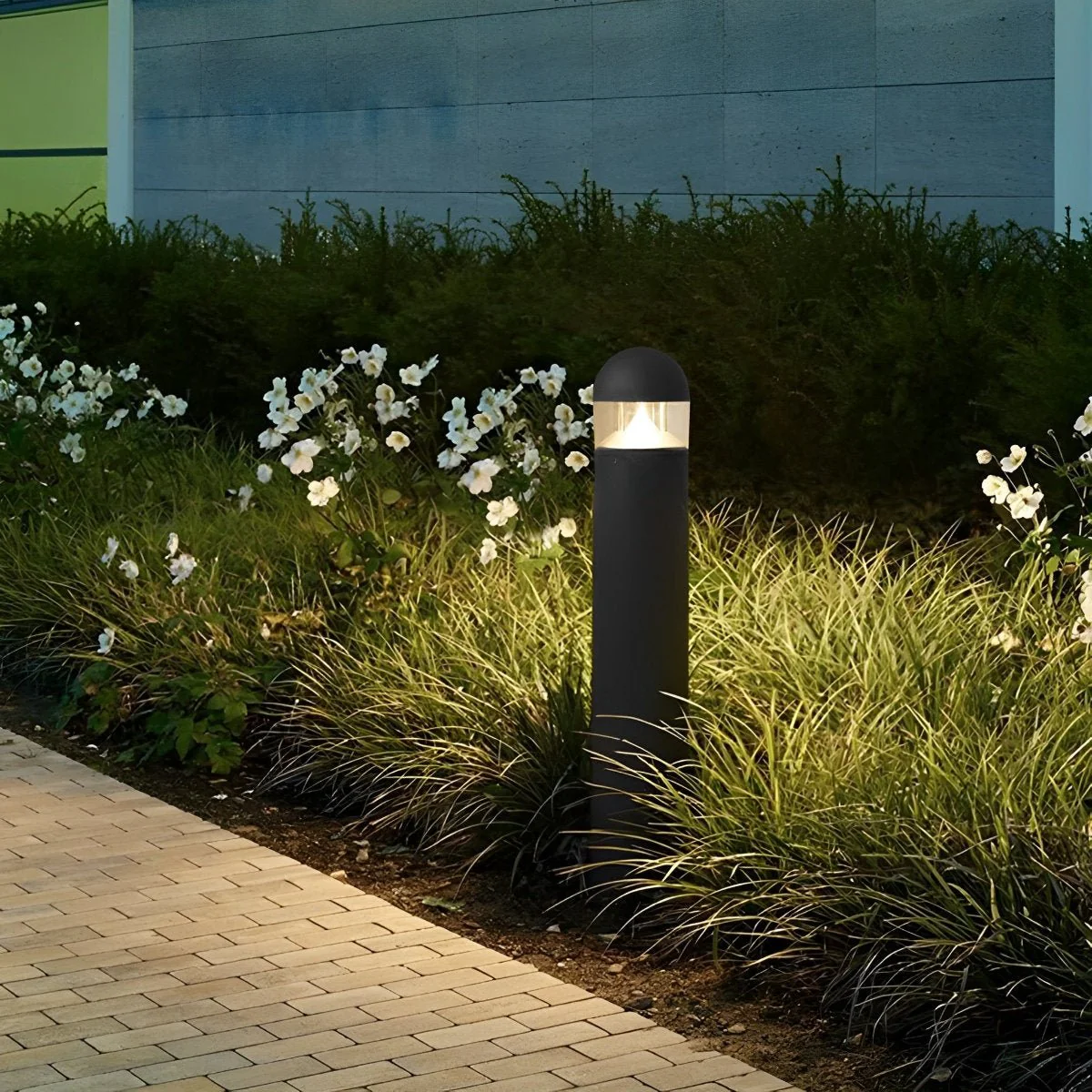 Waterproof Aluminum Metal Post Bollard Light Pillar Lantern Pathway - Image 5