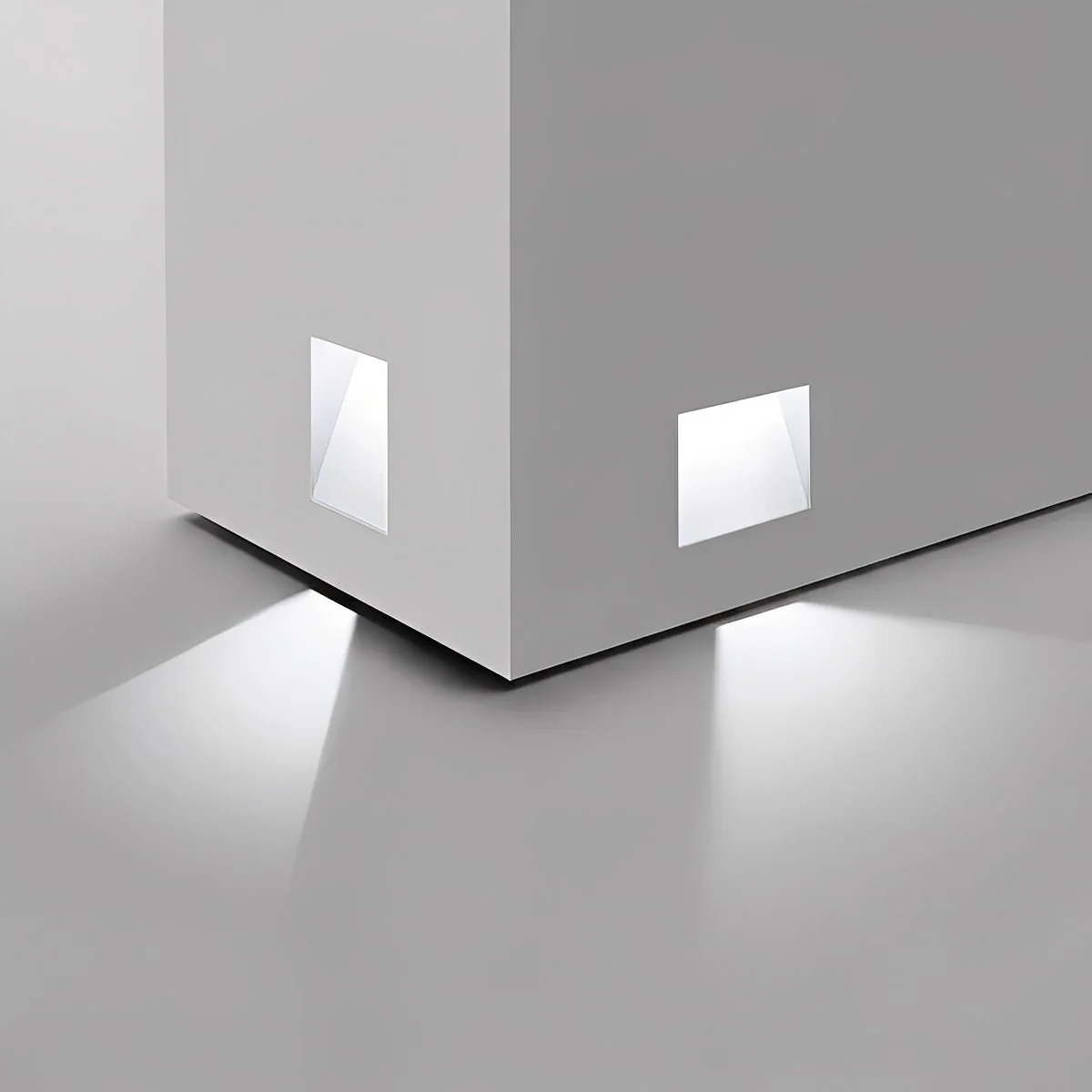 Minimalist Motion Sensor LED Recessed Stairway Lights Step Light - Image 9