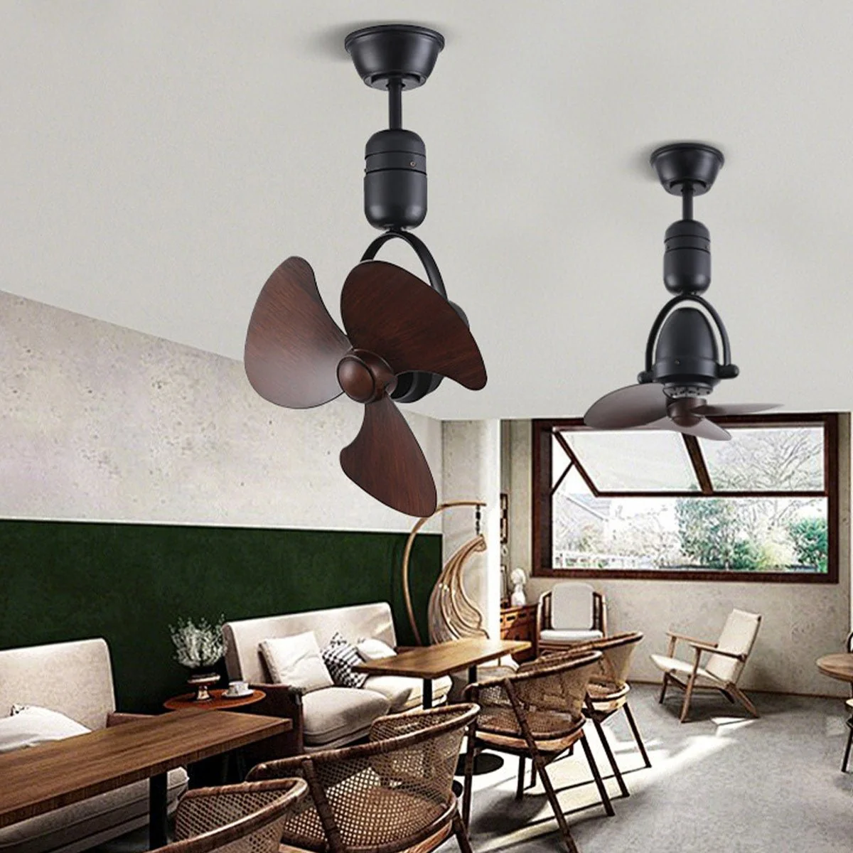 Modern 300° Rotation 6-Speed DC Motor Ceiling Fan - Image 2