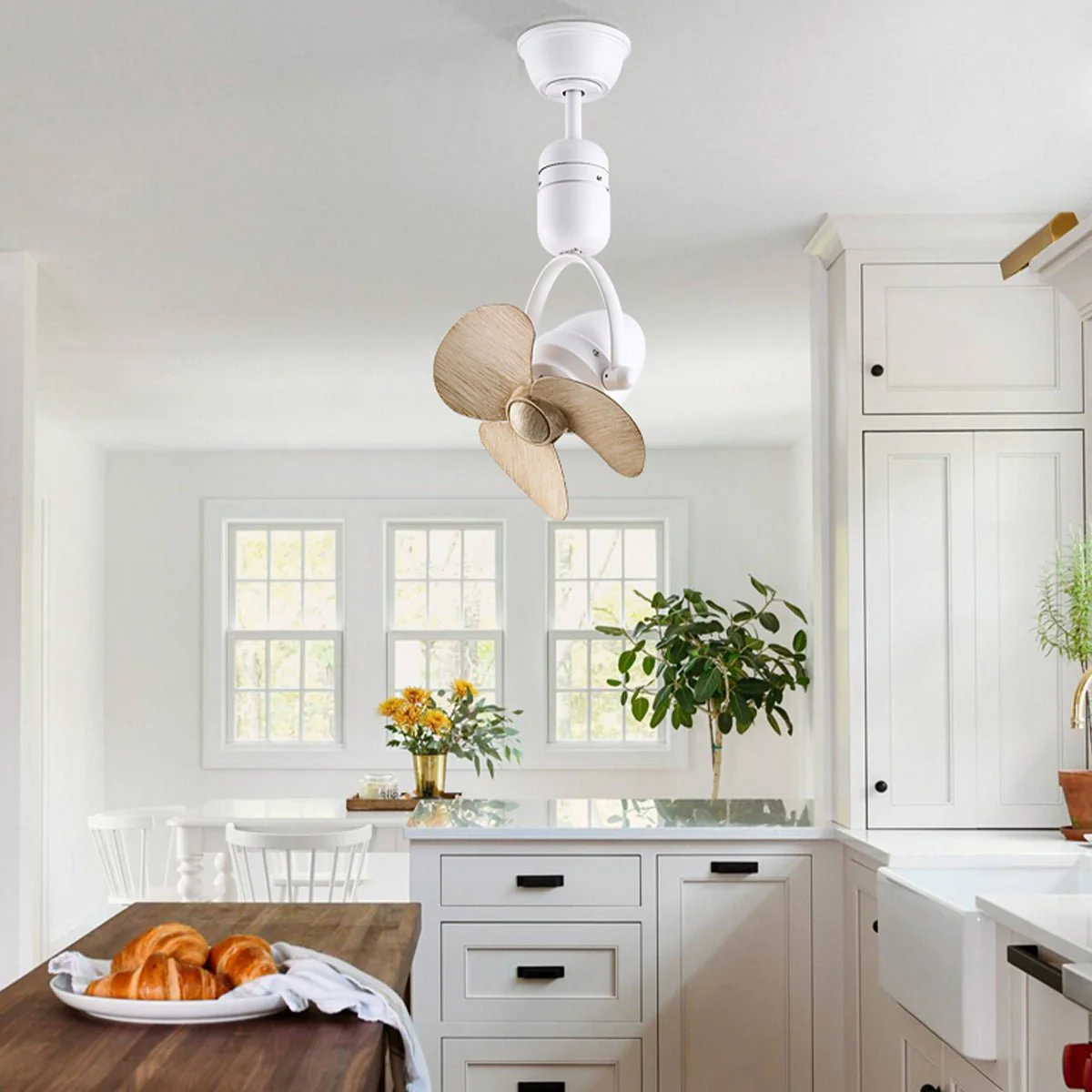 Modern 300° Rotation 6-Speed DC Motor Ceiling Fan - Image 3