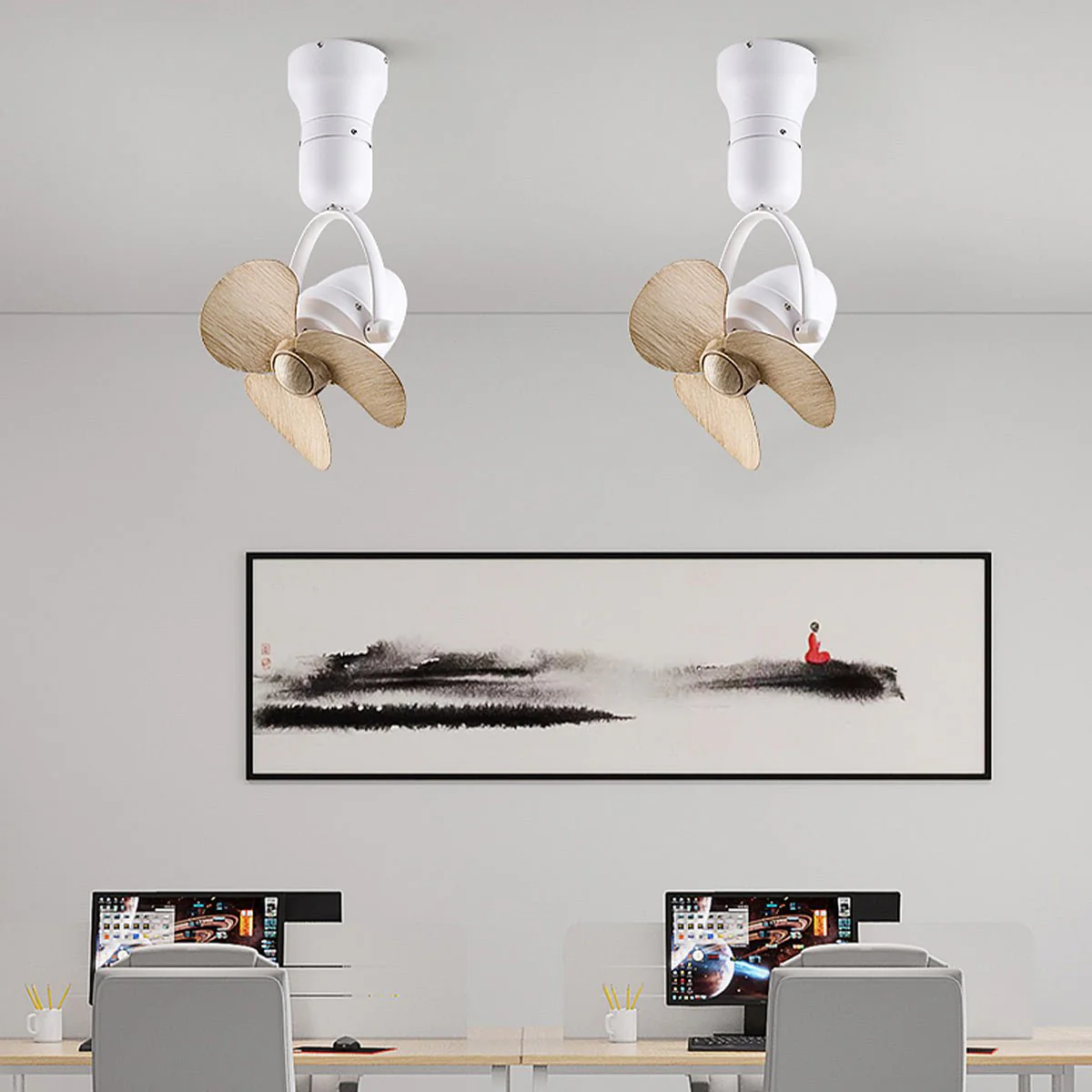 Modern 300° Rotation 6-Speed DC Motor Ceiling Fan - Image 5
