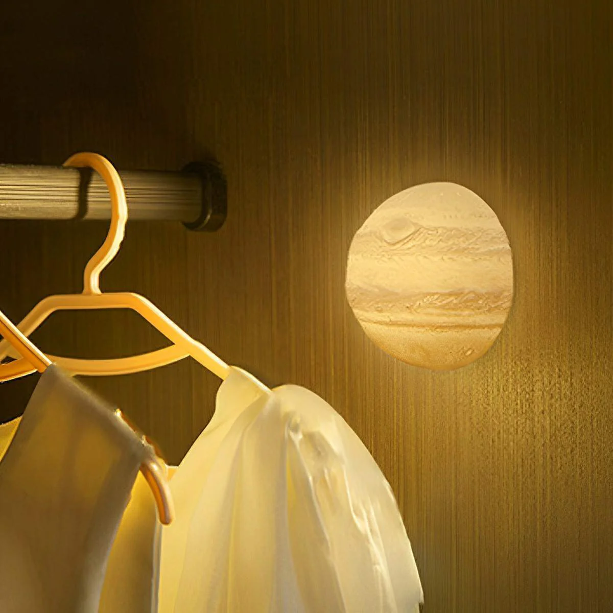 Modern 3D Moon Jupiter Planet LED Wall Sconces - Image 7