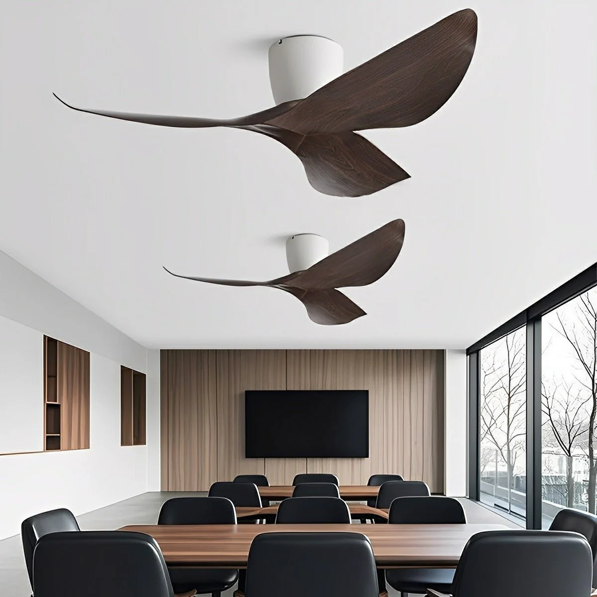 Modern 6-speed DC Motor Reverse Frequency Ceiling Fan - Image 2