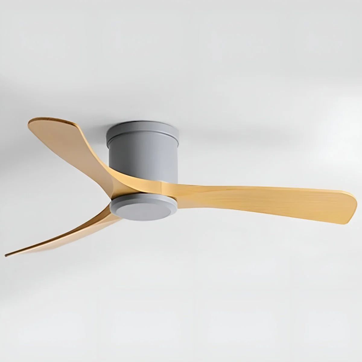 Modern 6-speed Reverse Frequency 3 Blades Imitation Wood Ceiling Fan DC Motor - Image 10