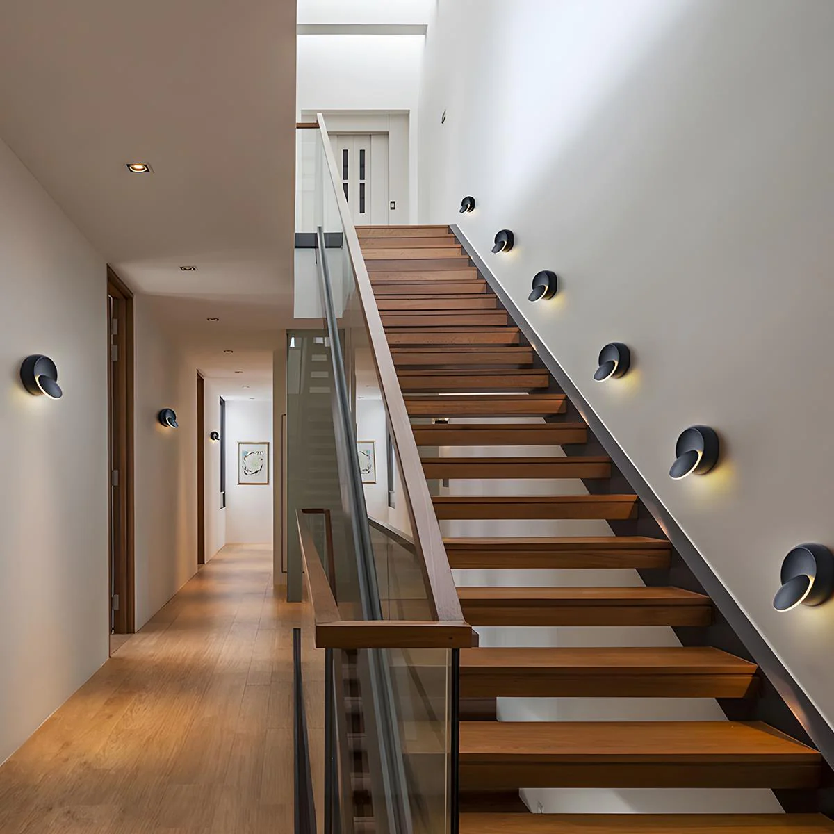 Modern Adjustable Moon Eclipse Creative LED Wall Sconce - Image 3