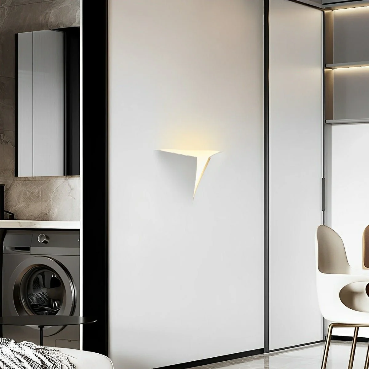 Modern Art Decor Invisibility Recessed LED Indoor Wall Sconces - Image 4