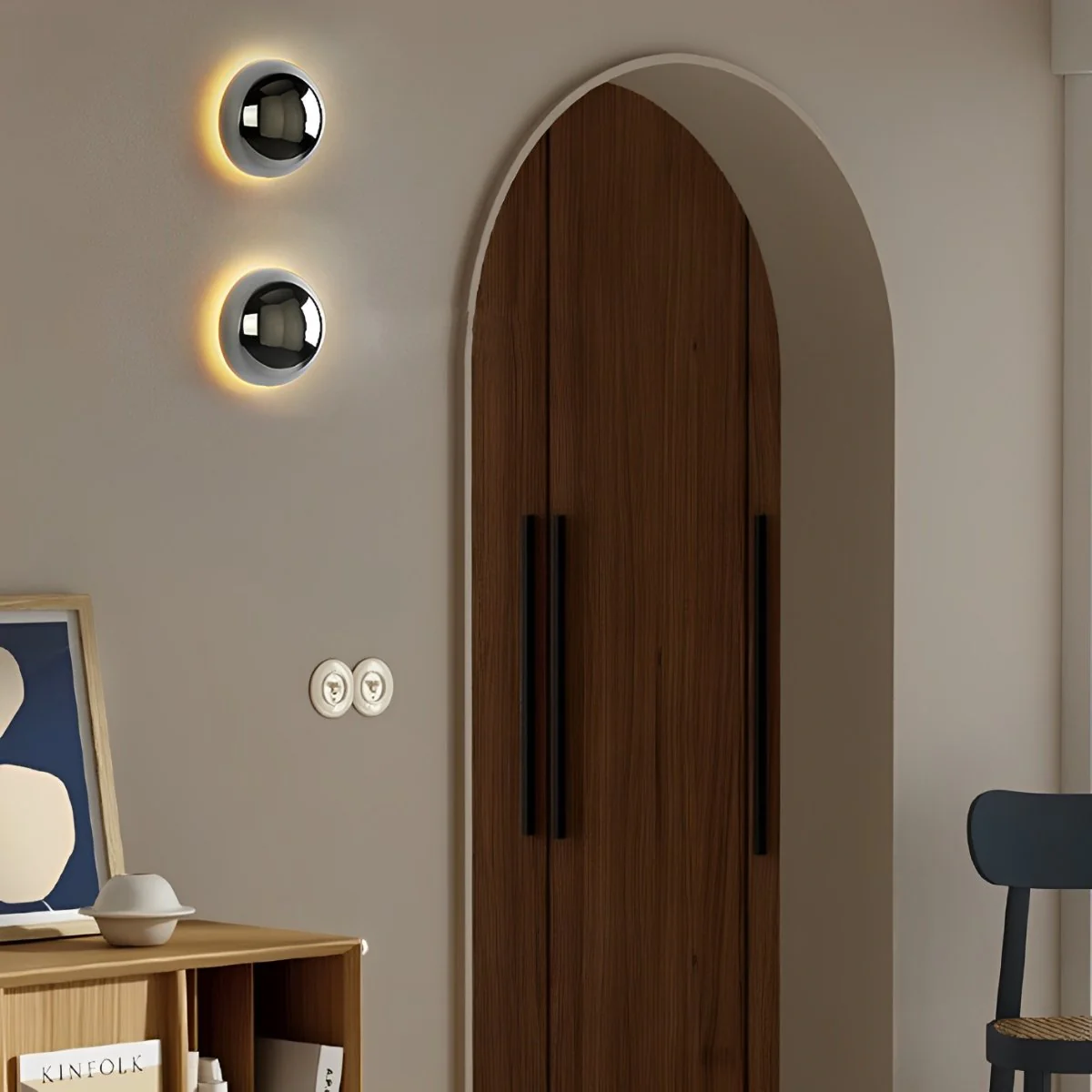 Modern Bauhaus Indoor Minimalist LED Wall Sconces Lights - Image 5