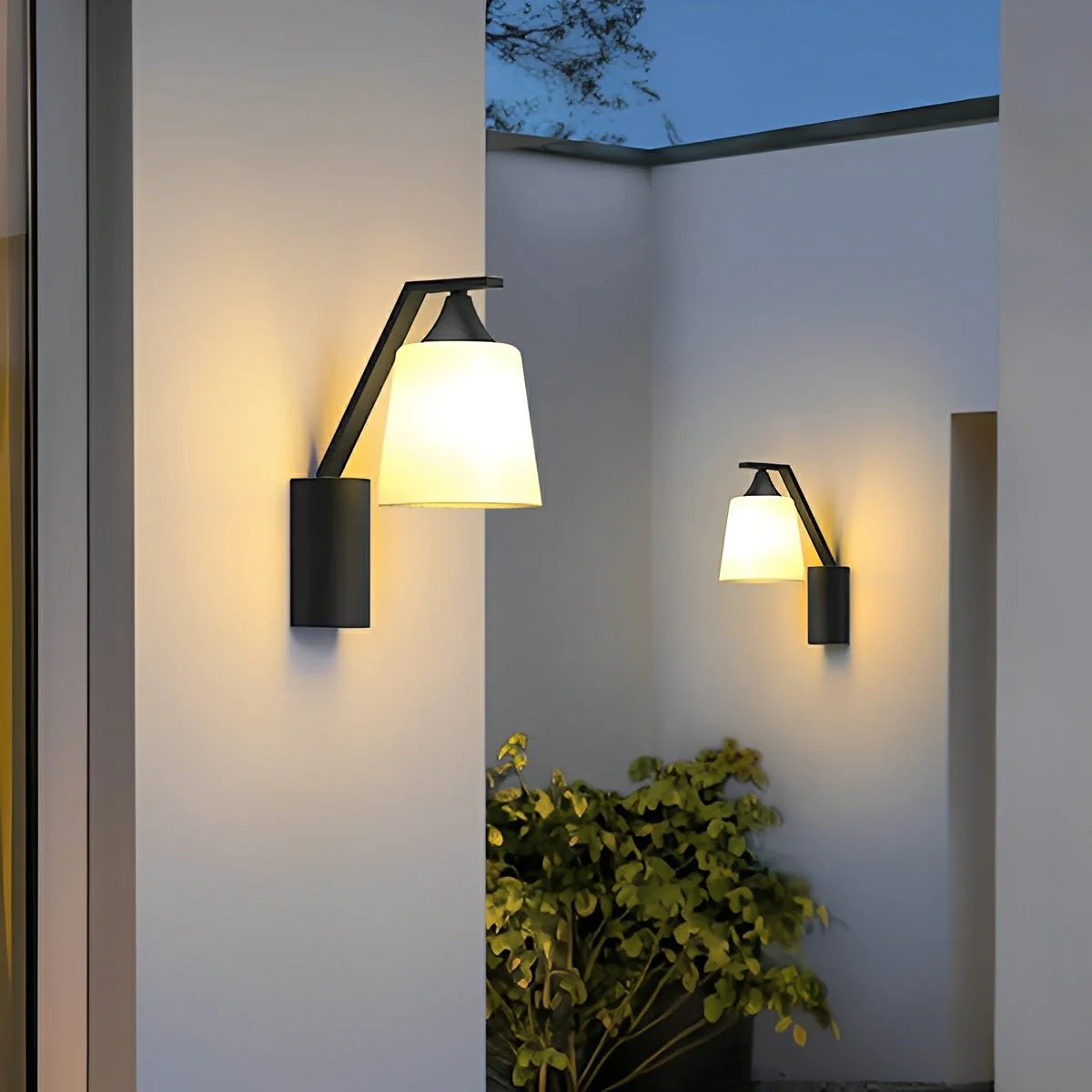 Modern Bell Waterproof Outdoor LED Porch Wall Lights - Image 5