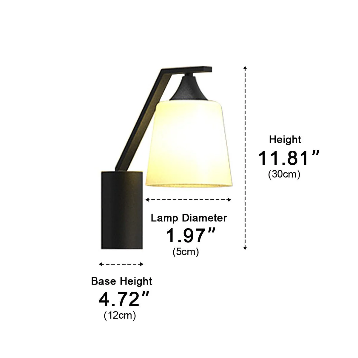 Modern Bell Waterproof Outdoor LED Porch Wall Lights - Image 7