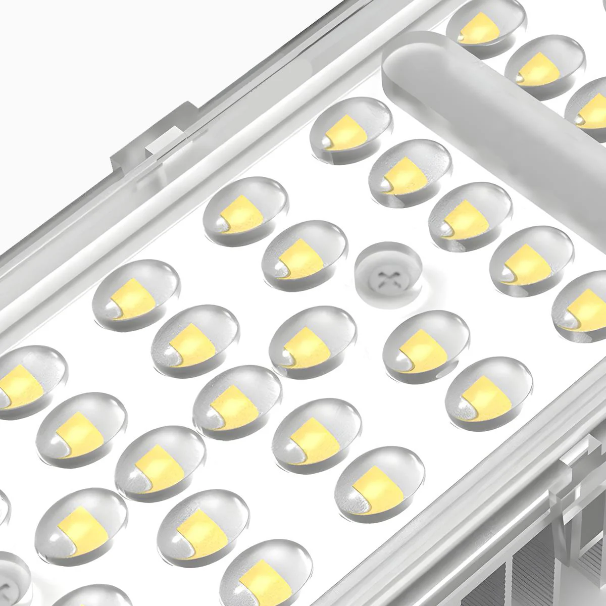 Modern Black LED Column Outdoor Pole Street Light - Image 10