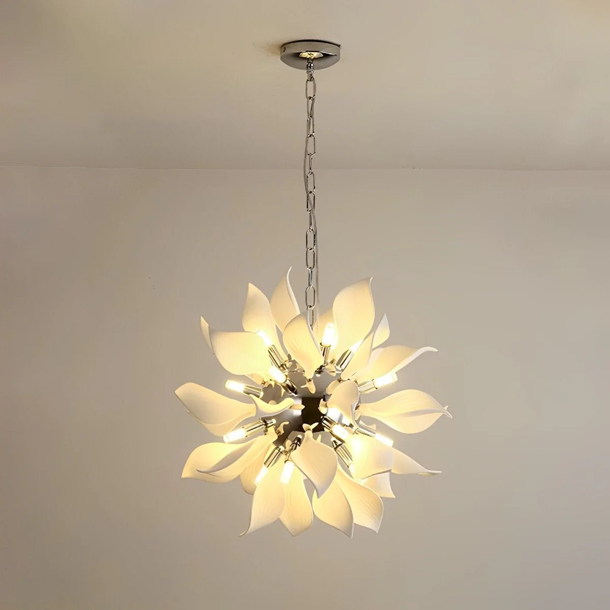 Modern Ceramics Flower Art Chandelier Light - Image 17