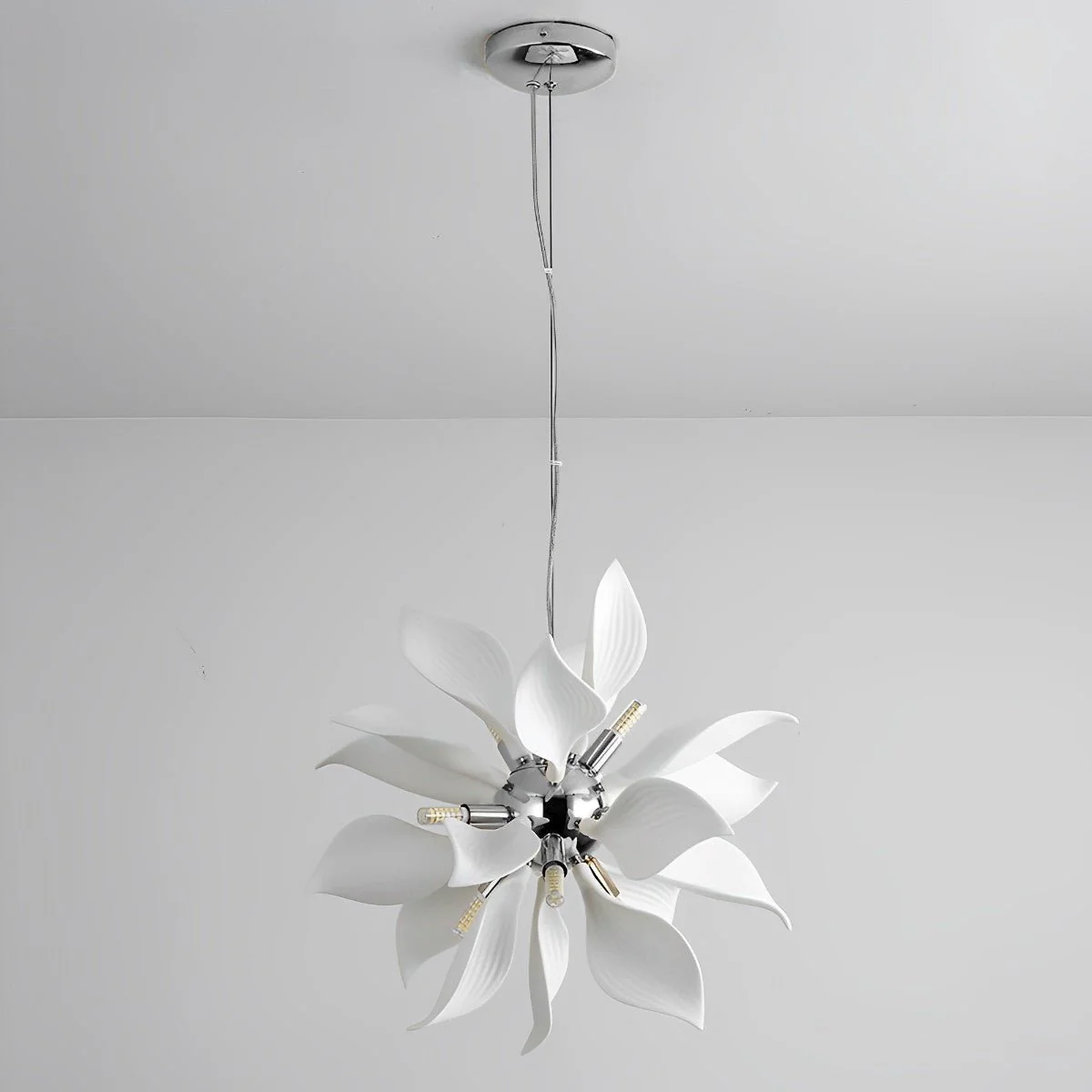 Modern Ceramics Flower Art Chandelier Light - Image 20