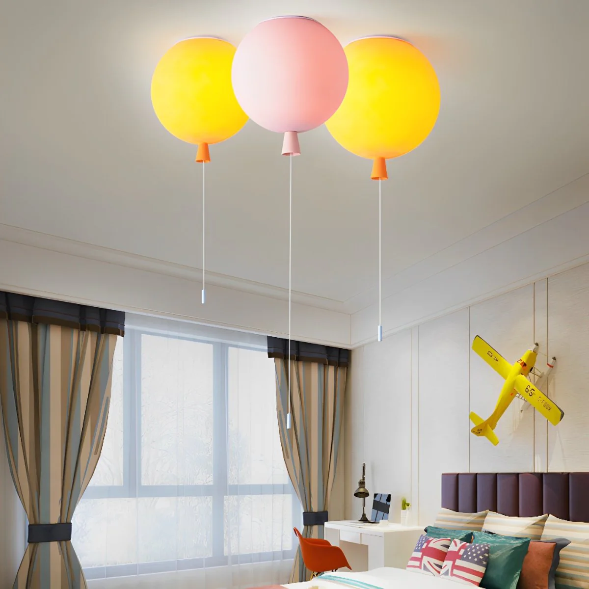 Modern Colorful Balloon LED Ceiling Lighting - Image 4